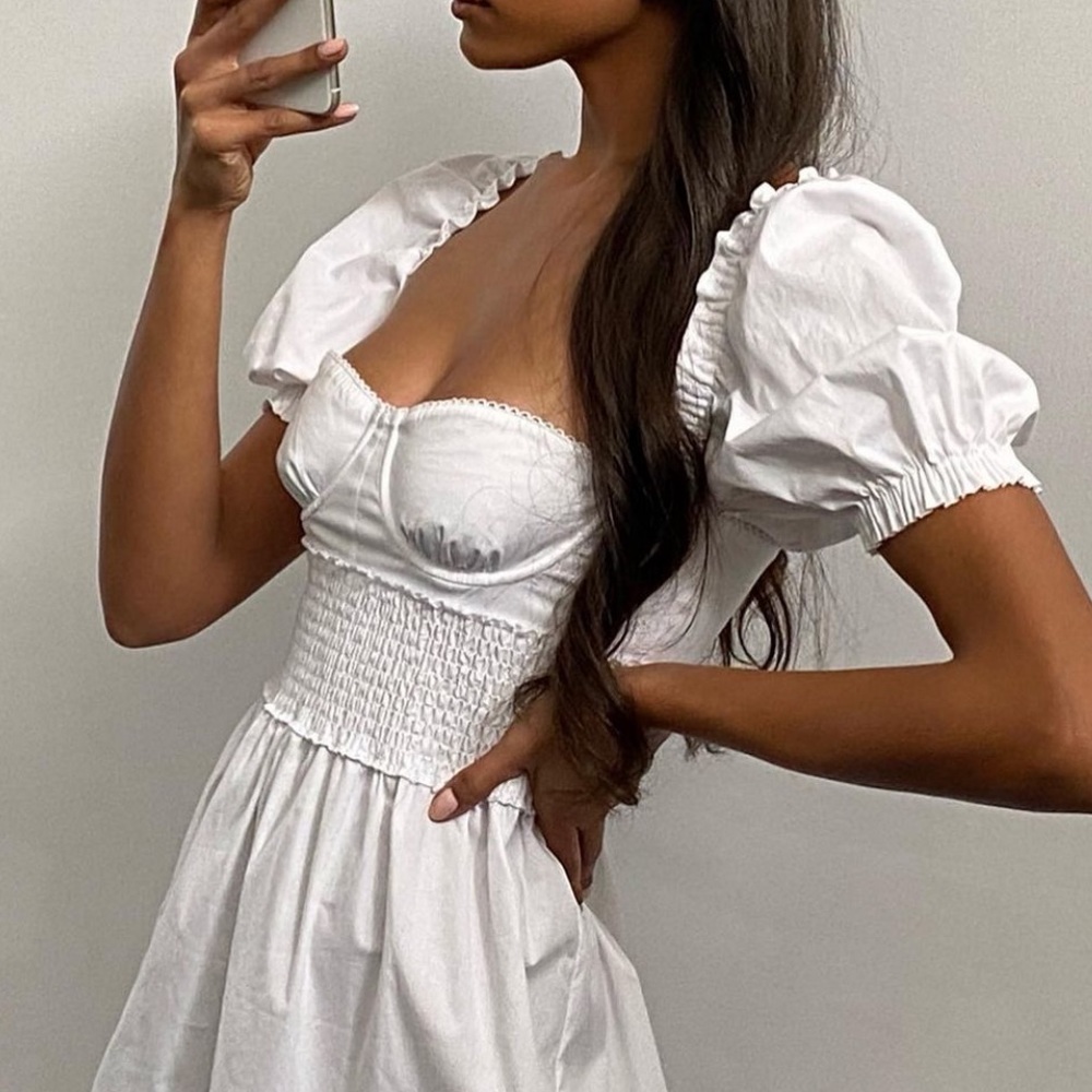 New with tags! WeWoreWhat x Danielle Bernstein corset midi dress